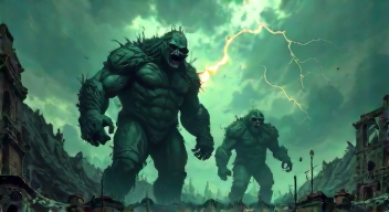 Zerstörung und Untermalung: Trolls haben keinen Spaß!